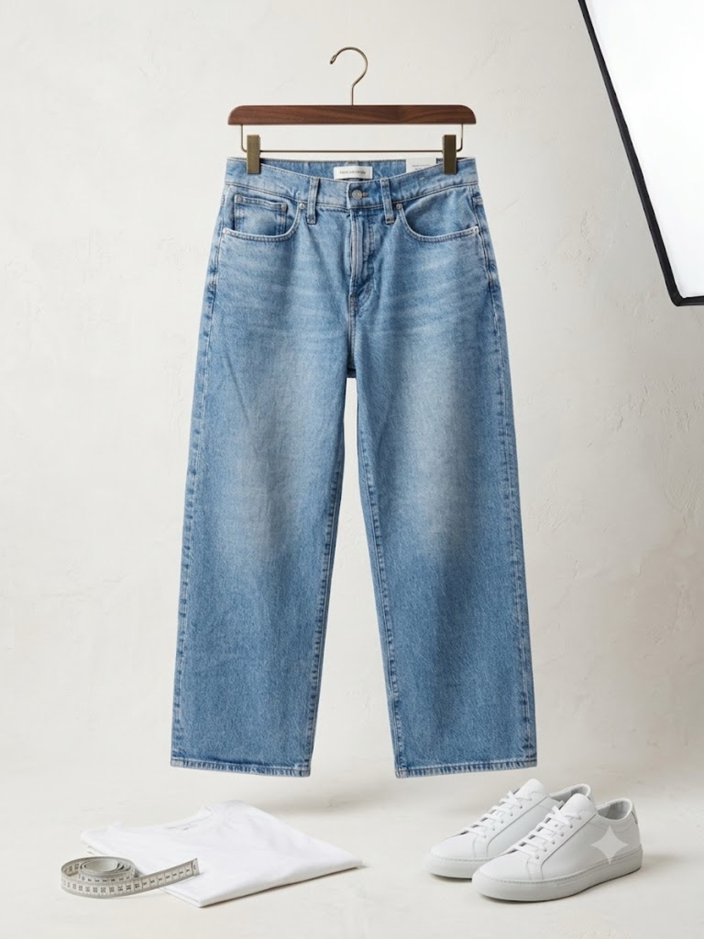 The Perfect Vintage Wide-Leg Jeans High-Waisted